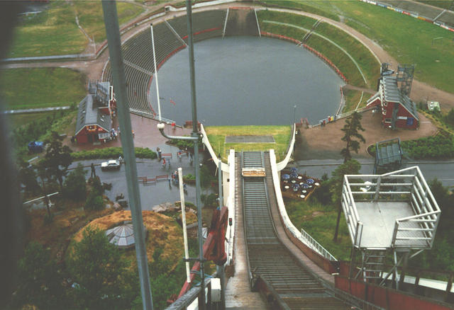 Holmen Kollen ski jump in Olso